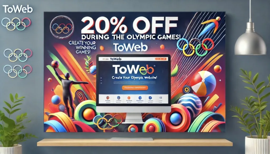 TOWeb discount during the Paris 2024 Olympic Games