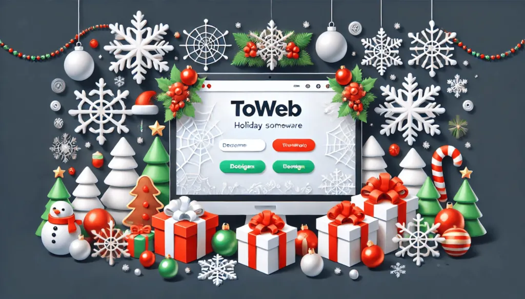 TOWeb as a gift for Christmas 2024