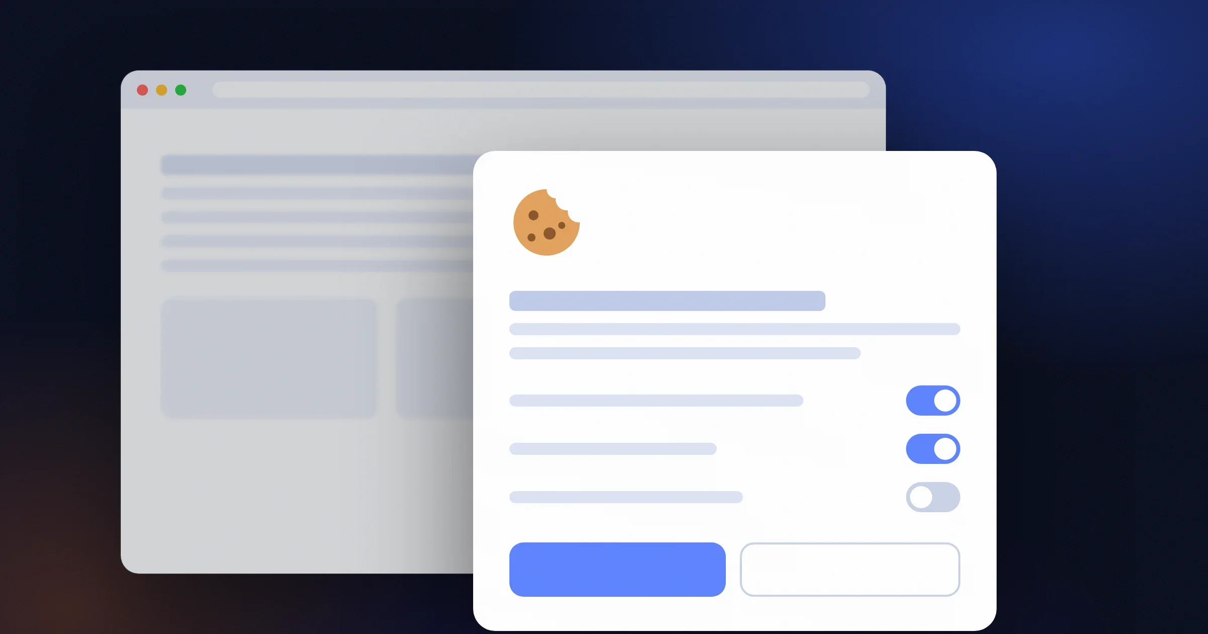 Les bannières cookies de vos sites passent à WebLegal